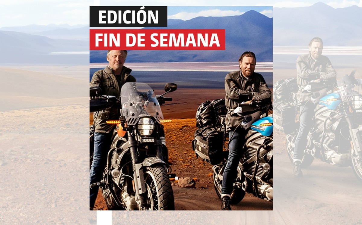 Ewan McGregor recorrió México en moto eléctrica (Especial).