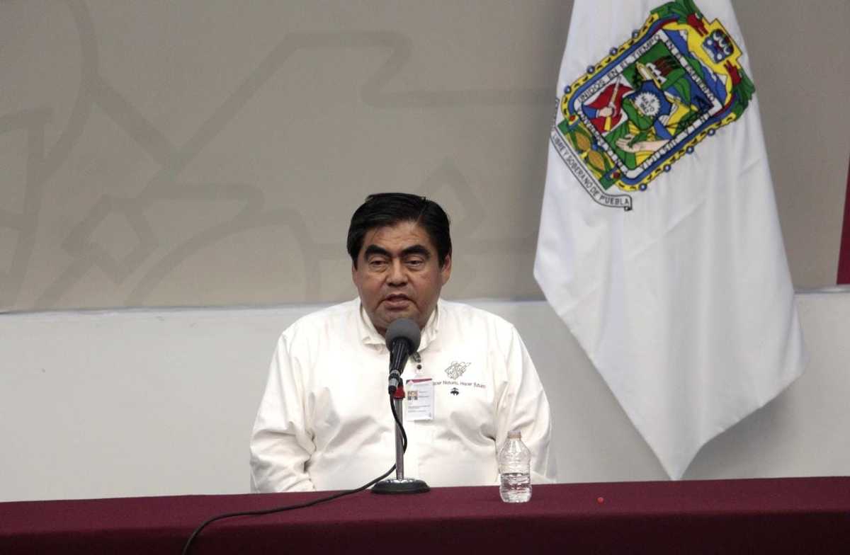 Gobernador de Puebla, Miguel Barbosa Huerta. (Melanie Torres/archivo)