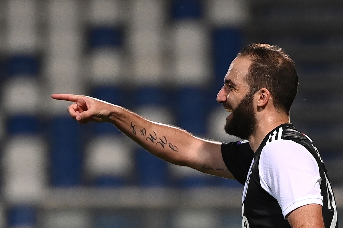 Gonzalo Higuaín, delantero argentino (AFP)