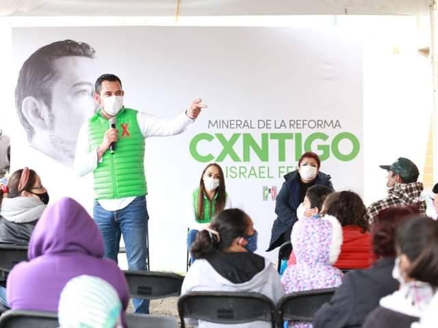 Israel Félix Soto, canidato a presidente municipal de Mineral de la Reforma. (Cortesía)