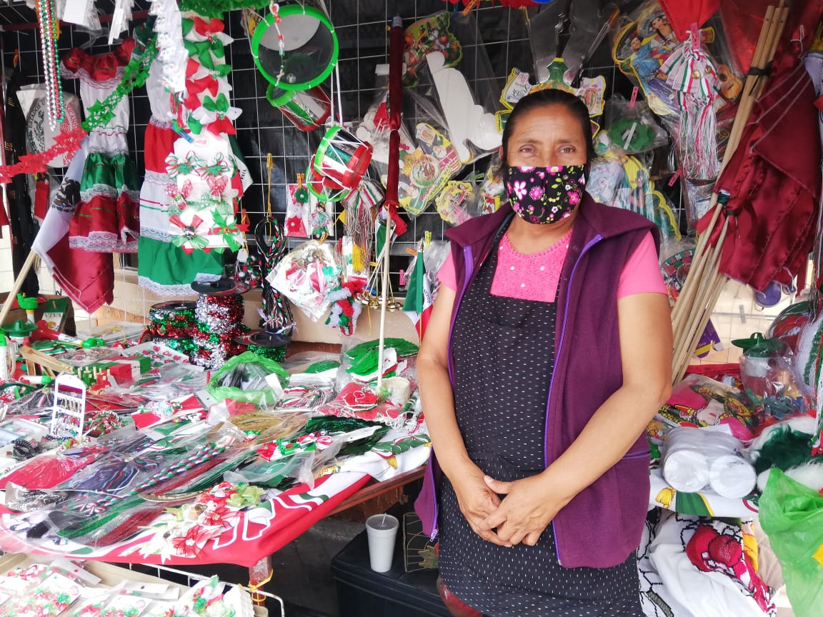 Juana Hernández de Jesús, comerciante. (Elizabeth Hernández)