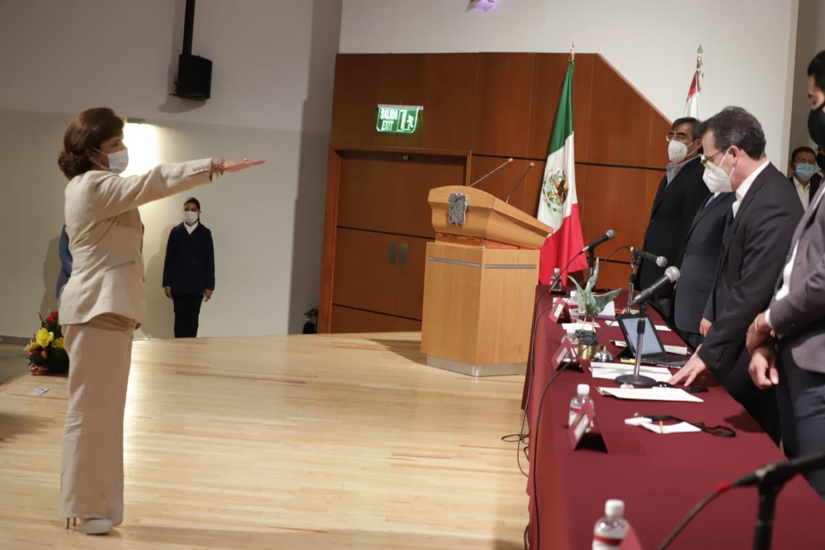Lidia García Anaya, presidenta del patronato universitario de la UAEH. (Especial)