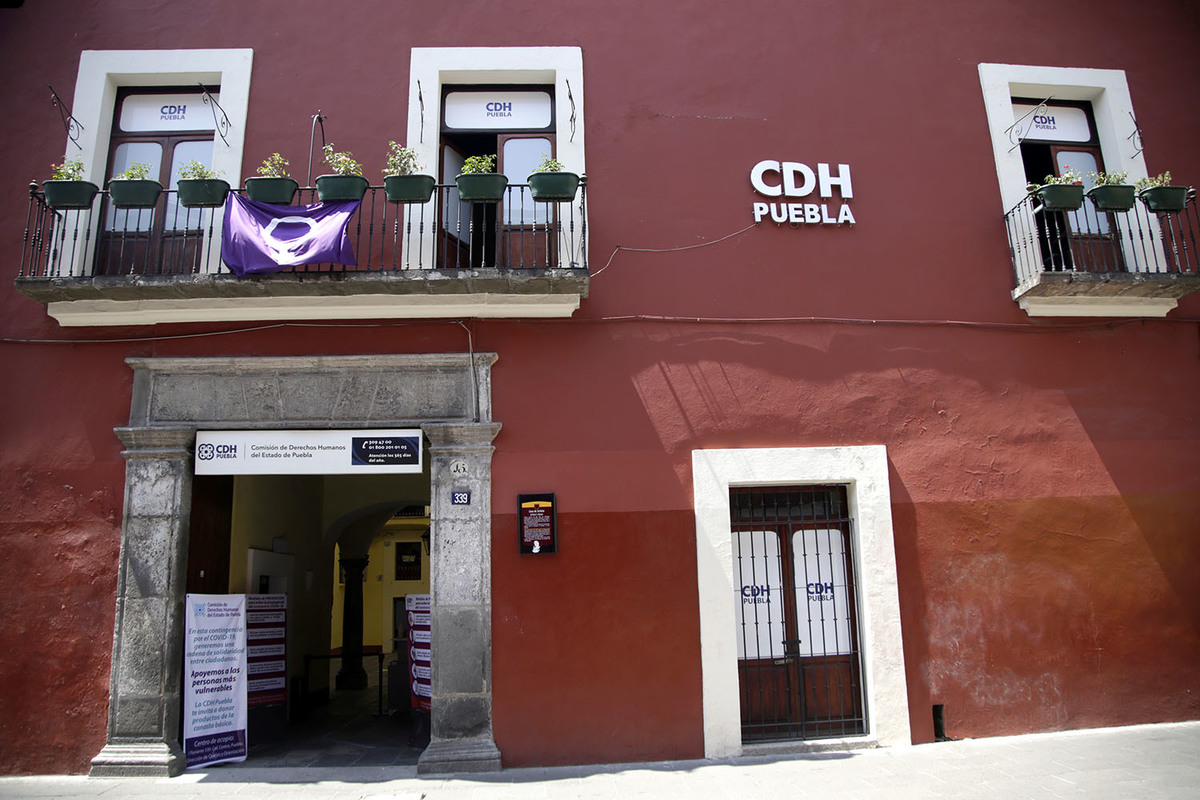 Se manifiestan contra selección para la CDH. (Agencia Enfoque)