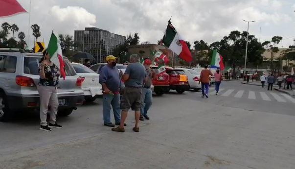 AMLO visita Guadalajara y tapatíos se manifiestan en su  contra