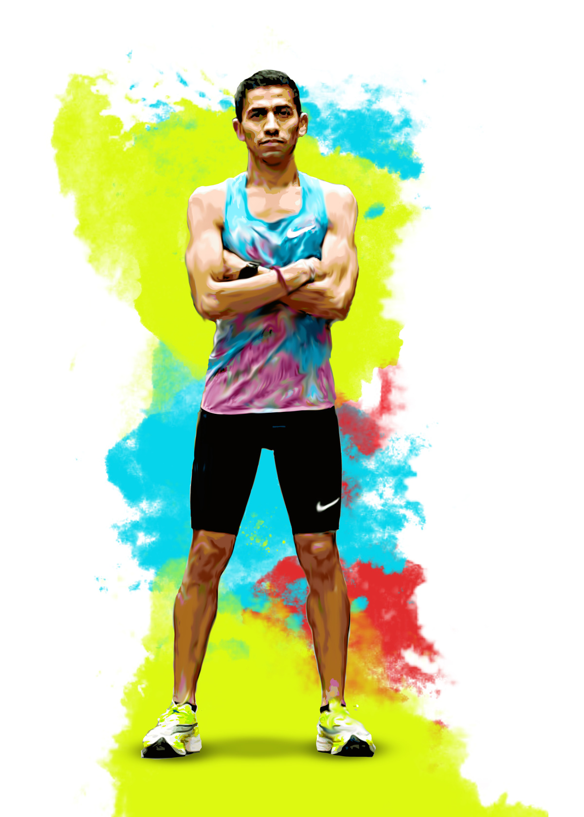 El corredor lagunero tiene una rutina de entrenamiento establecida para estas semanas previas al Mundial de Medio Maratón. (Especial)