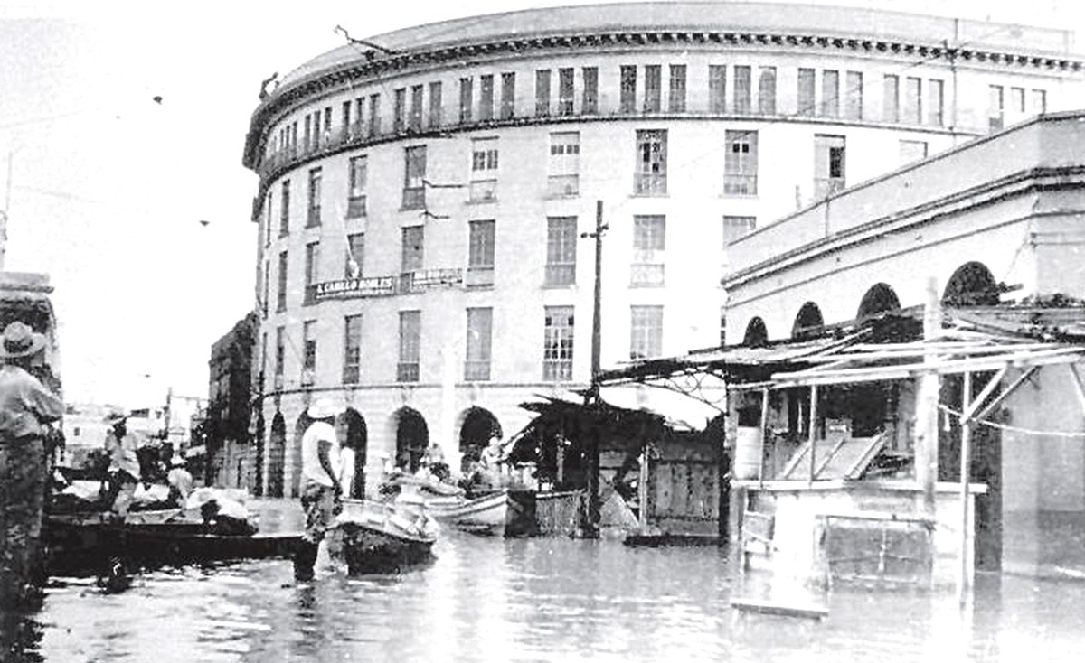 Estragos que originó el Hilda en Tampico (FOTO/ARCHIVO)