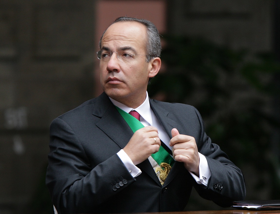 Felipe Calderón ha sido responsabilizado por el presidente López Obrador por la violencia y el juicio a Genaro García Luna en EU. (Héctor Téllez)