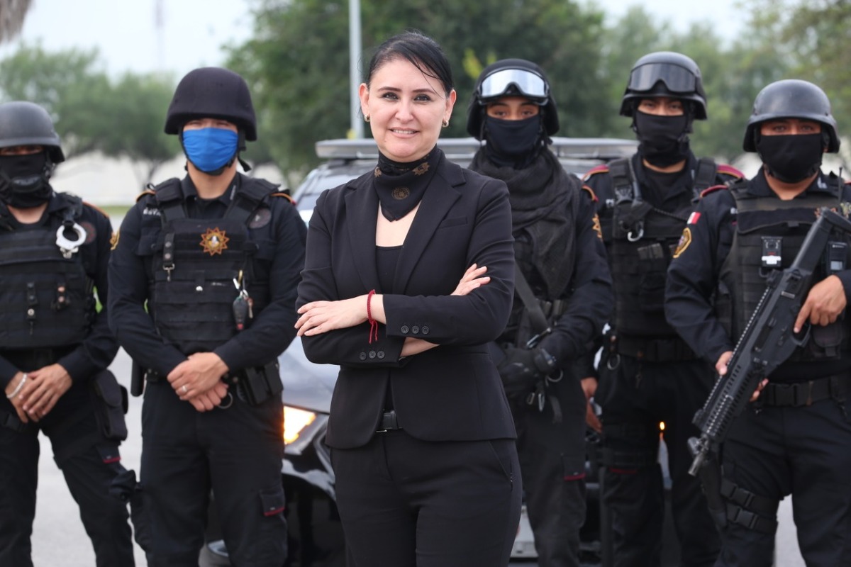 Leticia Palacios, primera comisaria de Fuerza Civil. Foto: Raúl Palacios