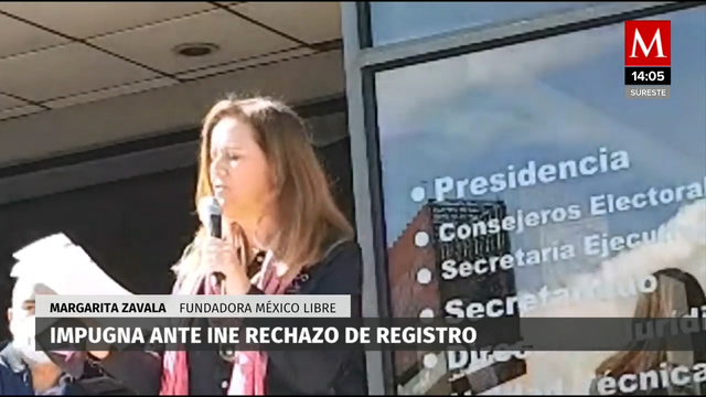 Calderón y Zavala impugnan negativa del INE a registro de México Libre como partido