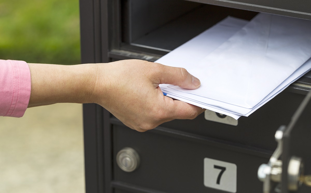 La carta fue enviada en 1920 y fue entregada en 2020 a su destinatario.(Shutterstock)