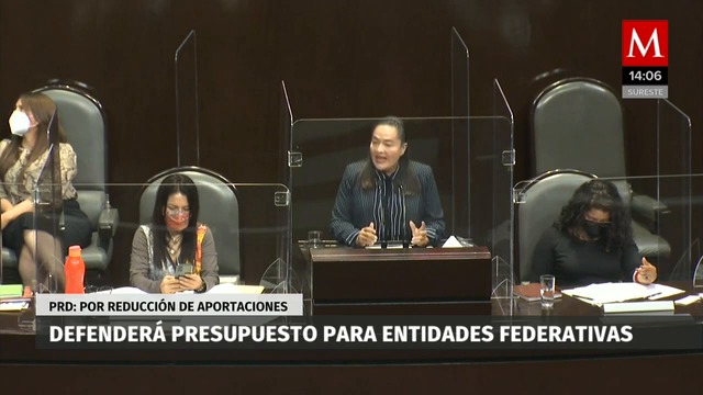 PRD en San Lázaro va contra reducción de presupuesto a estados en Paquete Económico