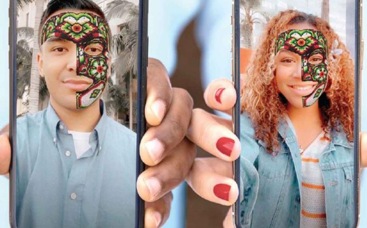 El filtro de las máscaras en Snapchat (Especial).