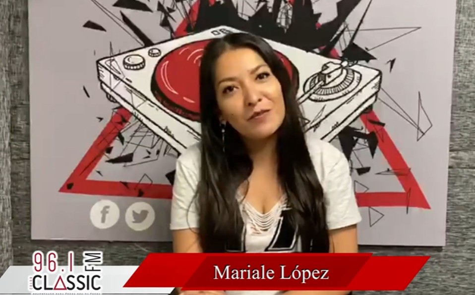 Mariale López, locutora Color Classic.