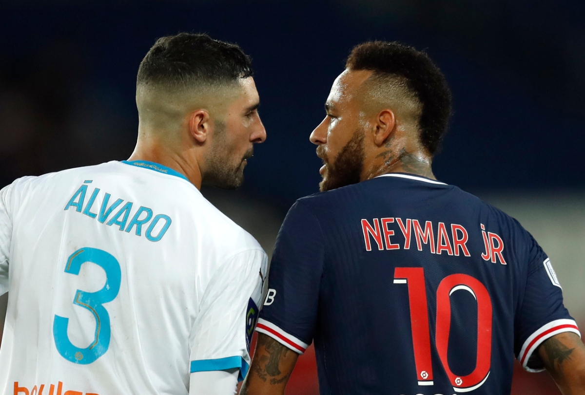 El Marsella defiende a Álvaro González tras las acusaciones de Neymar (Reuters)
