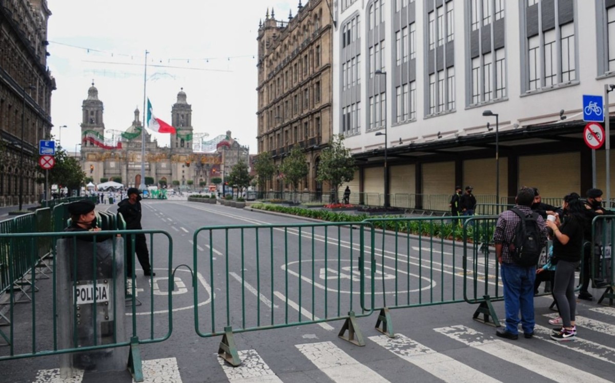 Operativo de seguridad en Centro Histórico por fiestas patrias es el normal: Sedena