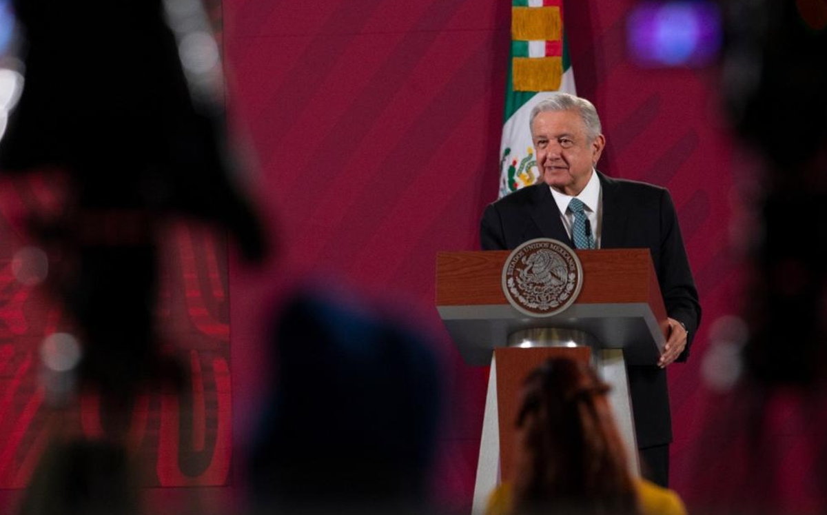 El presidente Andrés Manuel López Obrador en La Mañanera. (Cortesía)