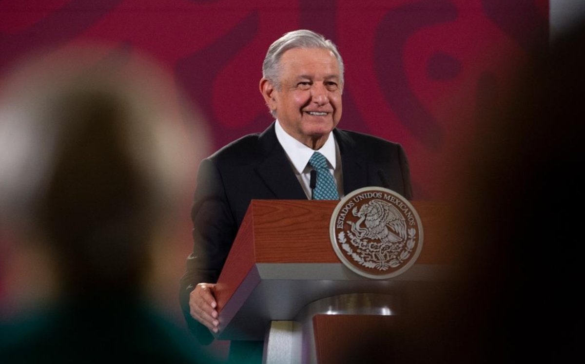El presidente Andrés Manuel López Obrador en La Mañanera. (Cortesía)