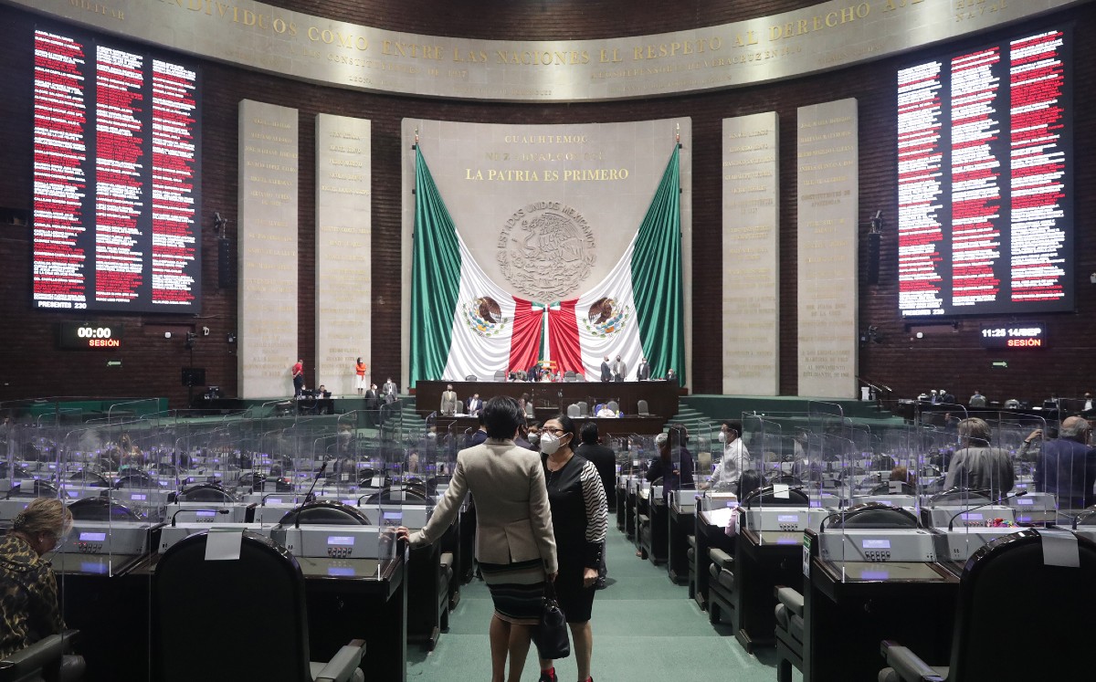 Sesión de San Lázaro del 14 de septiembre de 2020. (Cámara de Diputados)