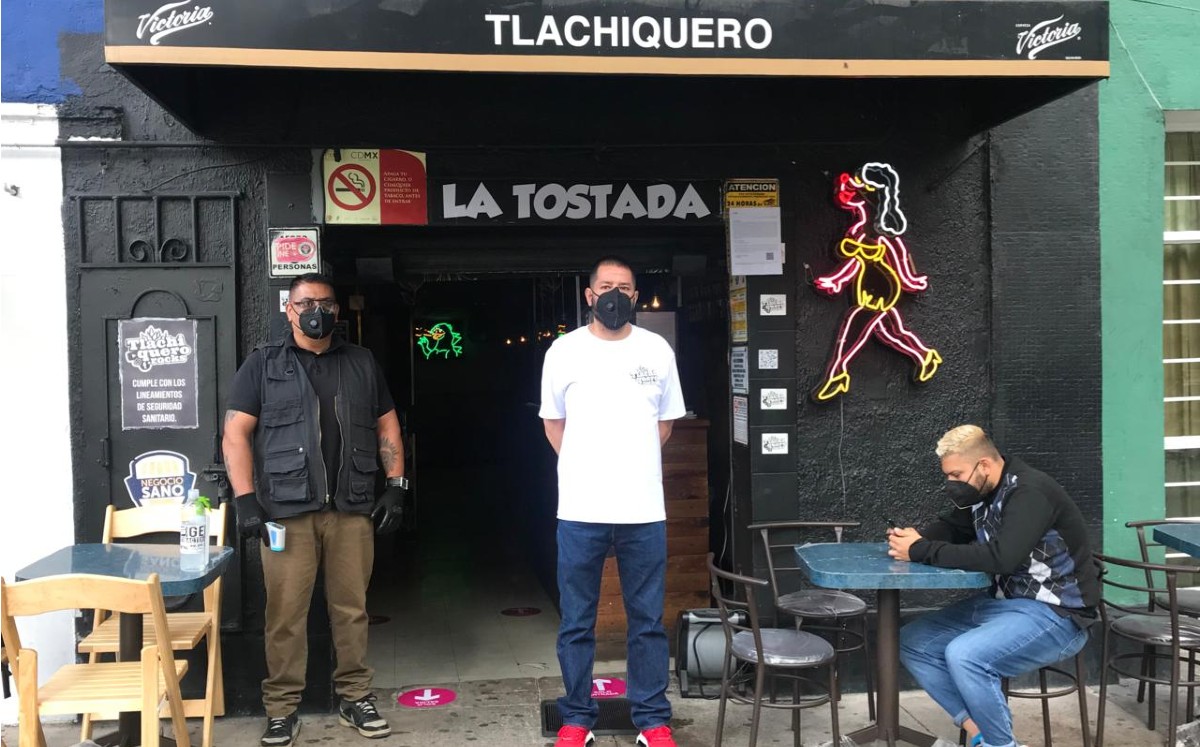 El bar Tlachiquero se encuentra en la calle de Colima 5,  en la colonia Roma. (Cinthya Stettin)