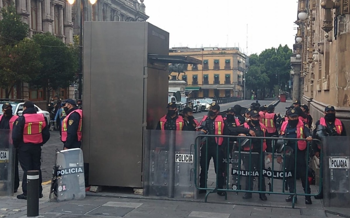 Cierran acceso a Zócalo de CdMx por Grito de Independencia