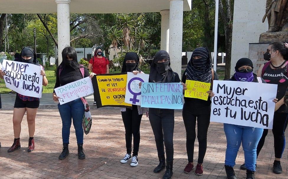 Ley Olimpia Tamaulipas, mujeres protestan en Ciudad Victoria- Grupo Milenio