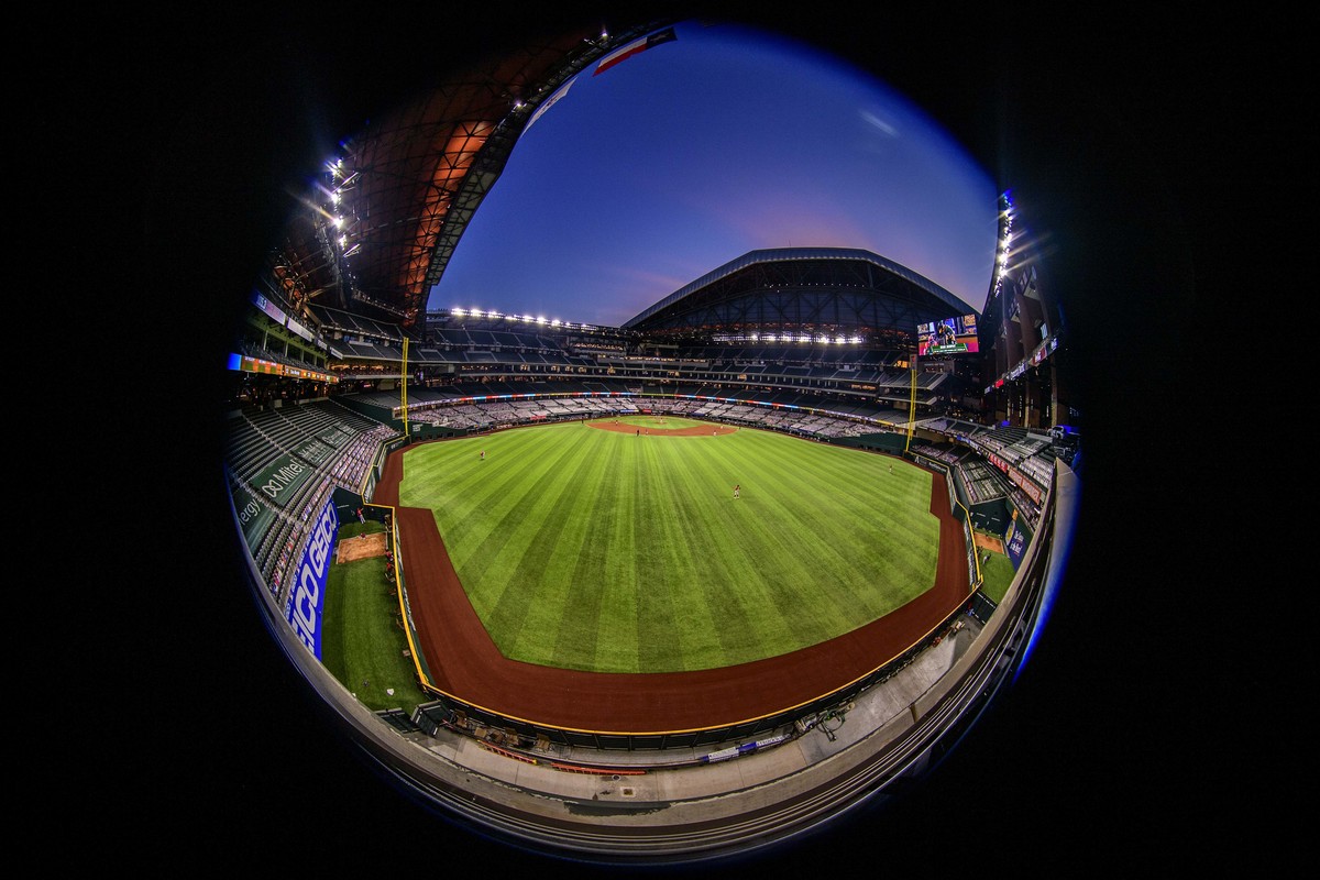 El Globe Life Field, casa de los Rangers