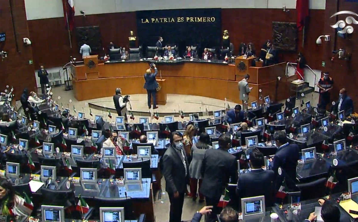 Se llevo a cabo la sesión de hoy en el Senado de la República. (Especial)