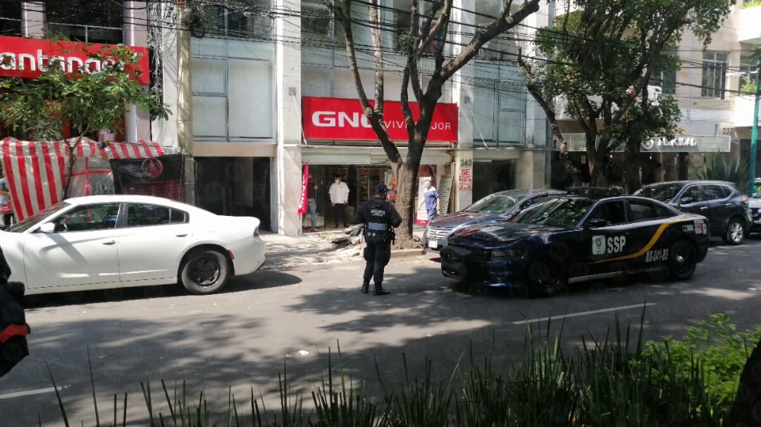 La SSC realizó un operativo en un inmueble por amenazas / Jorge Becerril