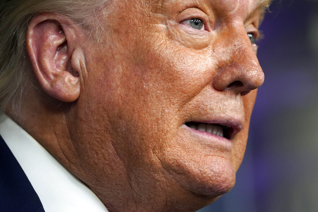 Donald Trump, presidente de Estados Unidos. | AP
