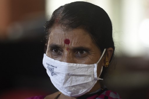 India supera el número de contagios por covid-19. (AFP)