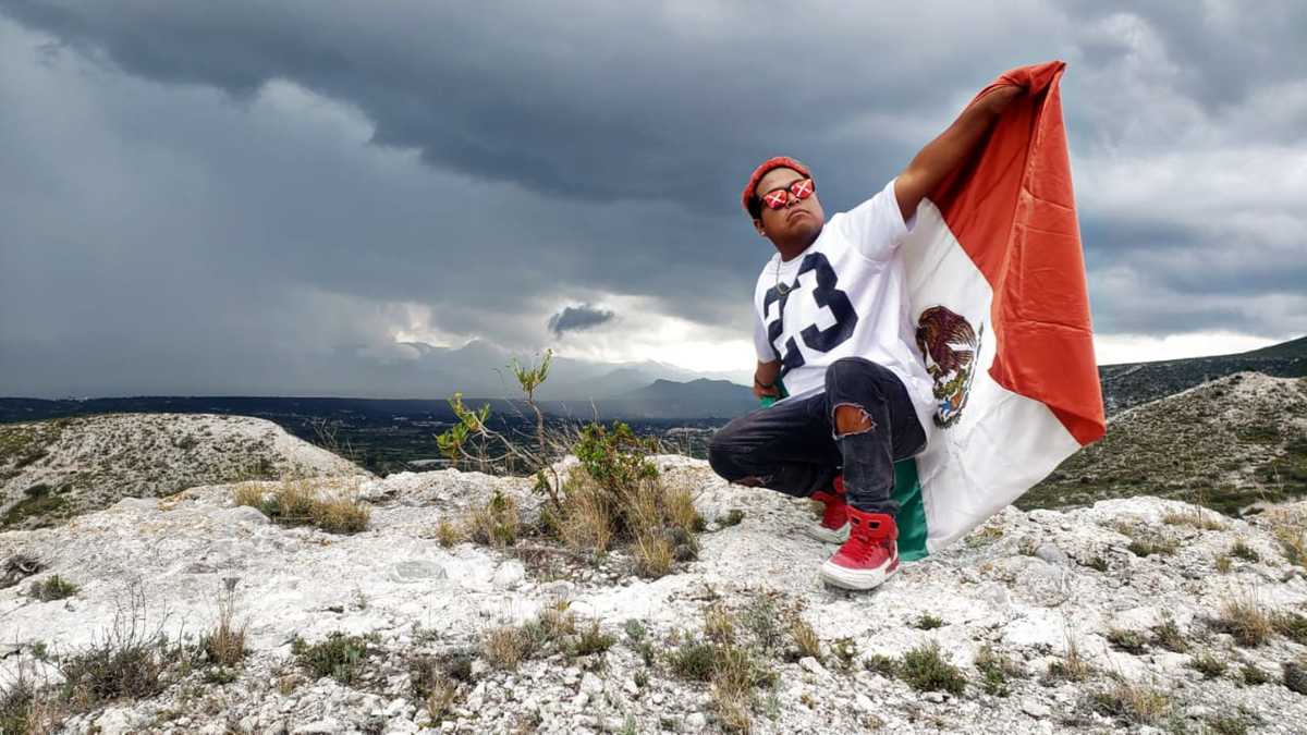 Israel Ñonthe Paredes, joven hñahñú de El Cardonal. (Especial)
