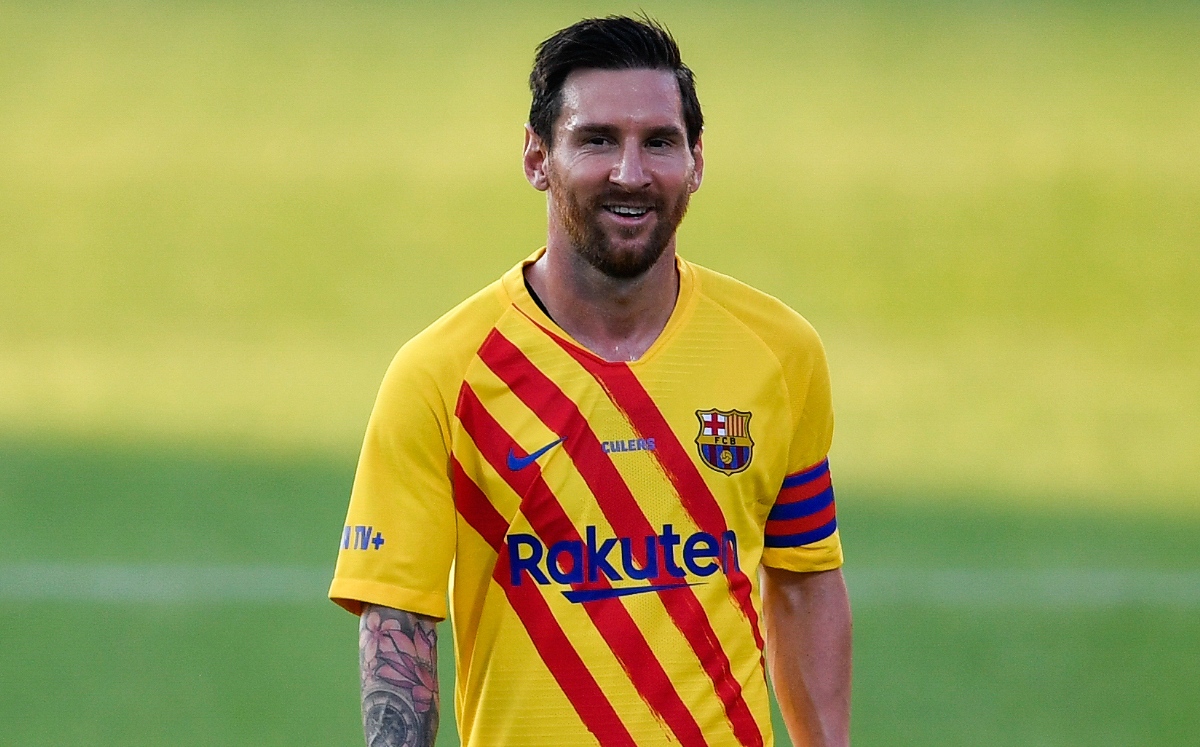 Lionel Messi, jugador del Barcelona (AFP)