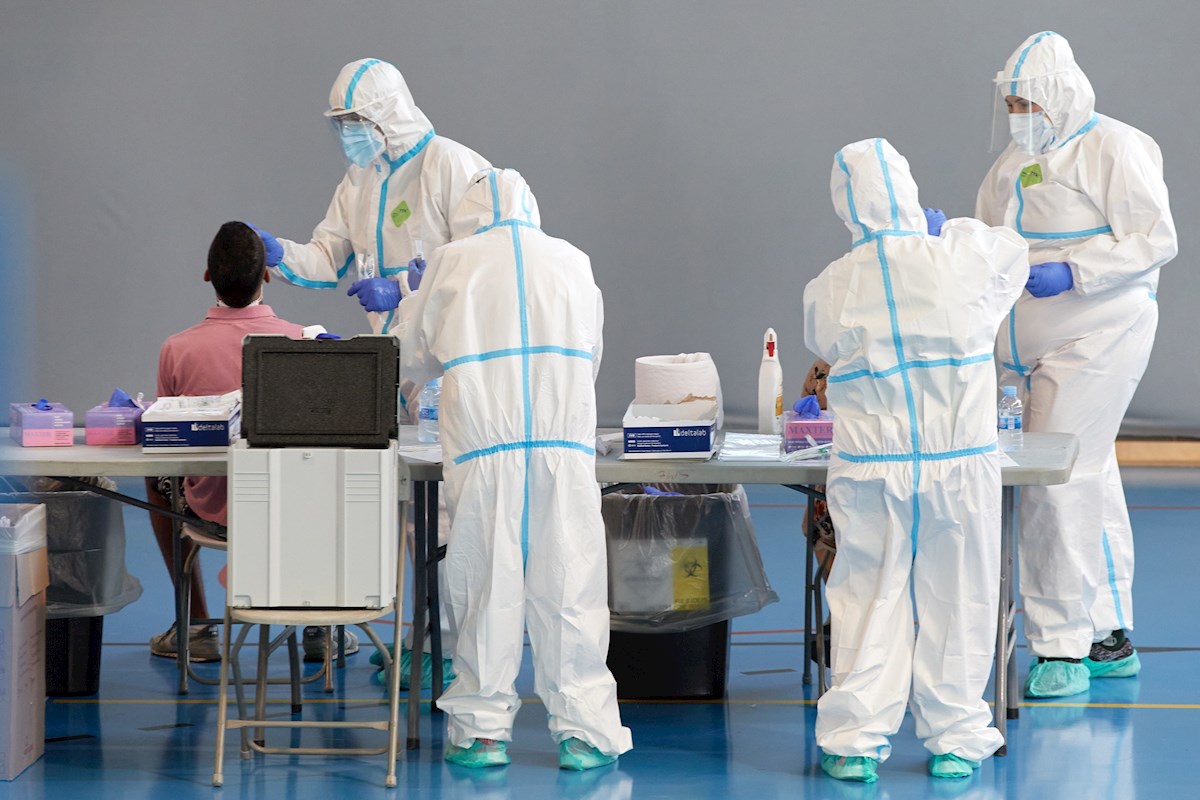 Según la OMS, América, el sur de Asia y Europa son los continentes más afectados por el coronavirus. | EFE