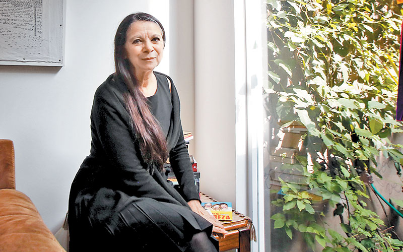Lo que hace este personaje, dice la escritora, “es reconquistar las tramas que le han sido quitadas”. (Ariana Pérez)