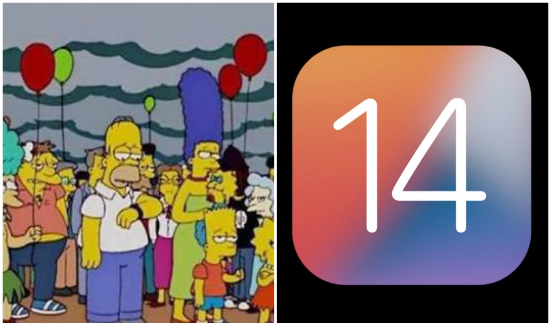 Los usuarios en redes sociales reaccionaron con memes al atraso de iOS 14 (Twitter).
