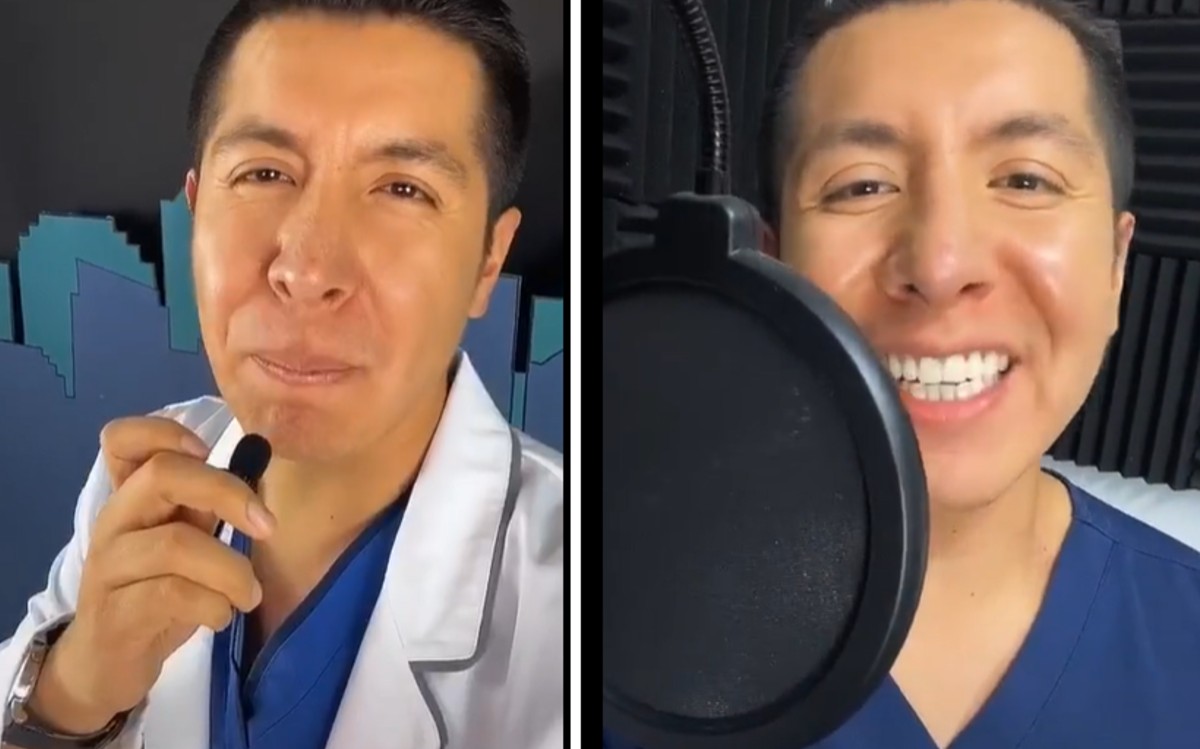 Influencer médico muestra cómo se pronuncian términos de padecimientos. (Captura)