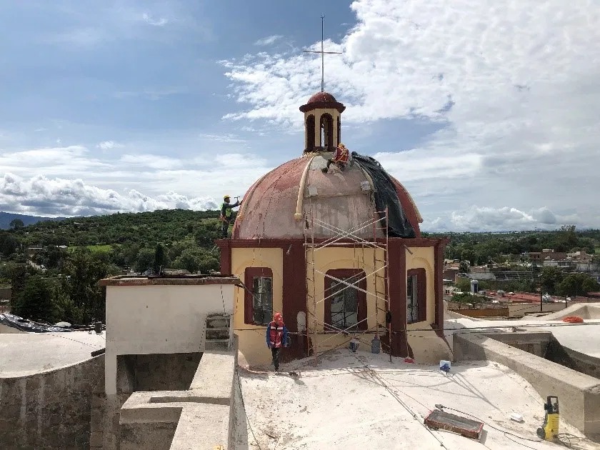 Invierten más de 2 mdp en restauración de templos en Guanajuato. ESPECIAL