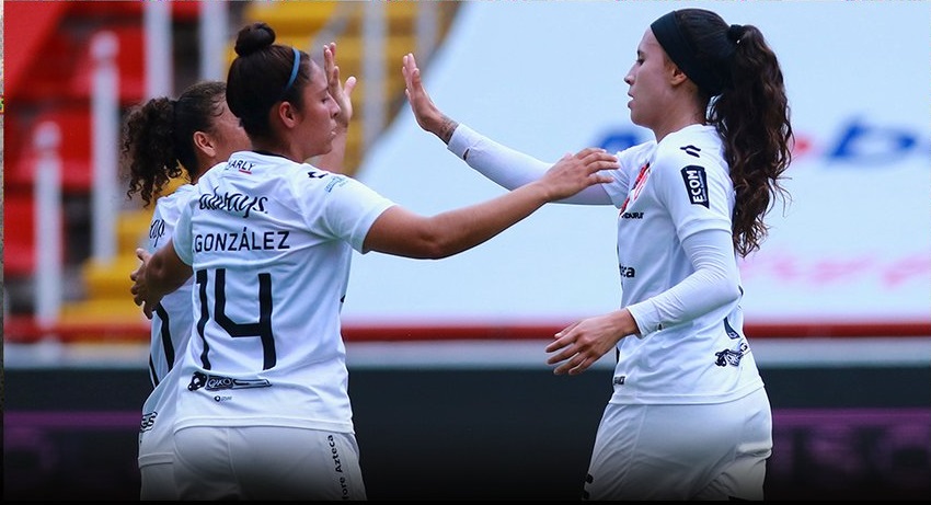Liga Atlas su tercera victoria en Aguascalientes-. (Tomada de @AtlasFCFemenil)