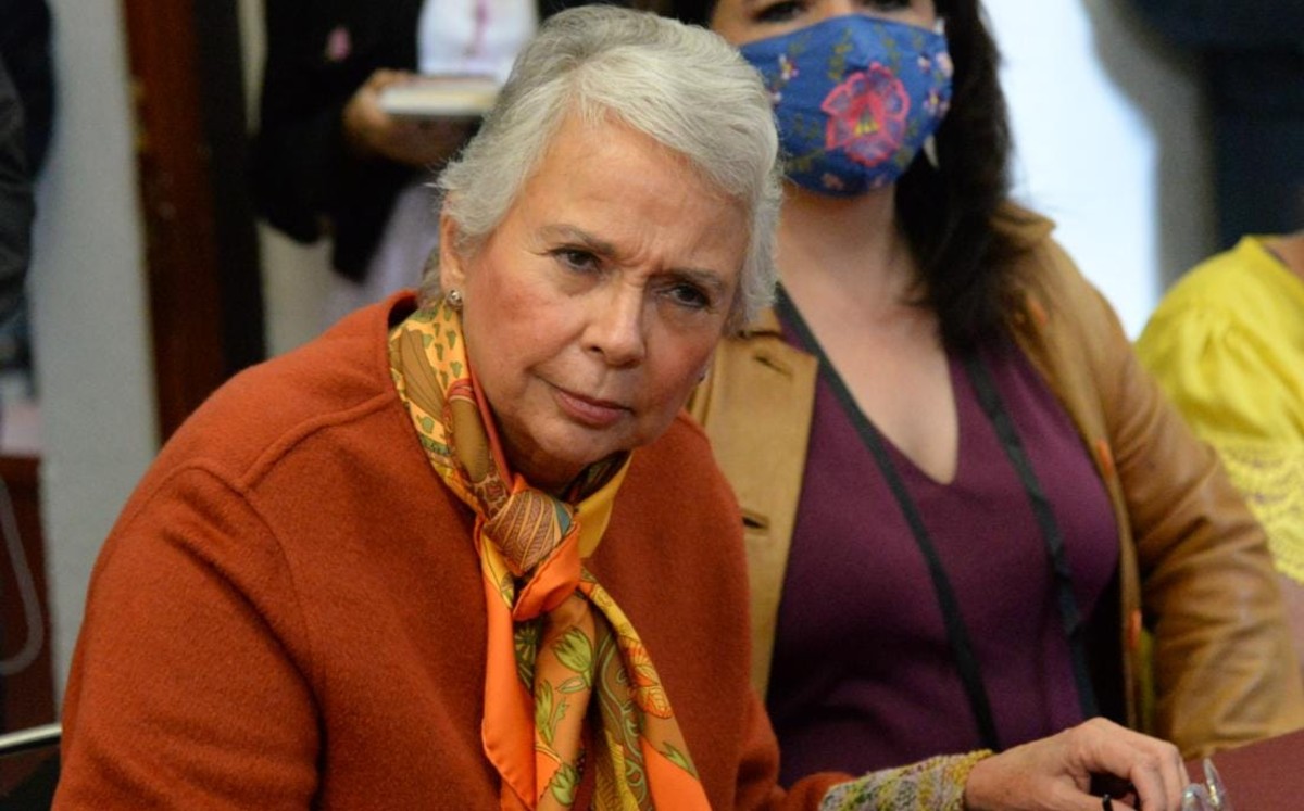 Olga Sánchez Cordero, secretaria de Gobernación. (Especial)