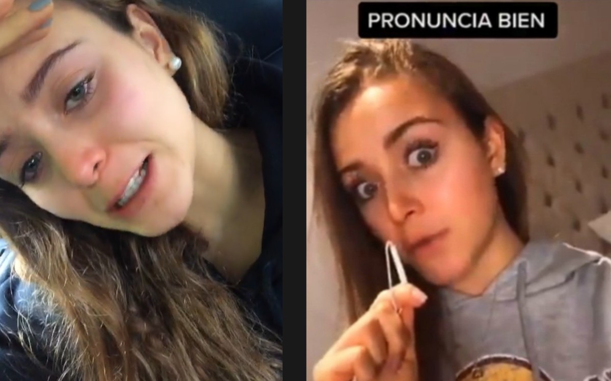 Tiktoker que pronuncia mal 'Zara' denuncia robo de Instagram; se burlan por decir 'haiga'. (Captura)