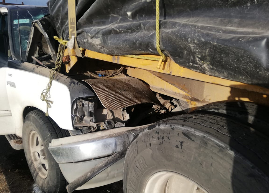 Accidente a carretera de Durango. (Notivox Digital)