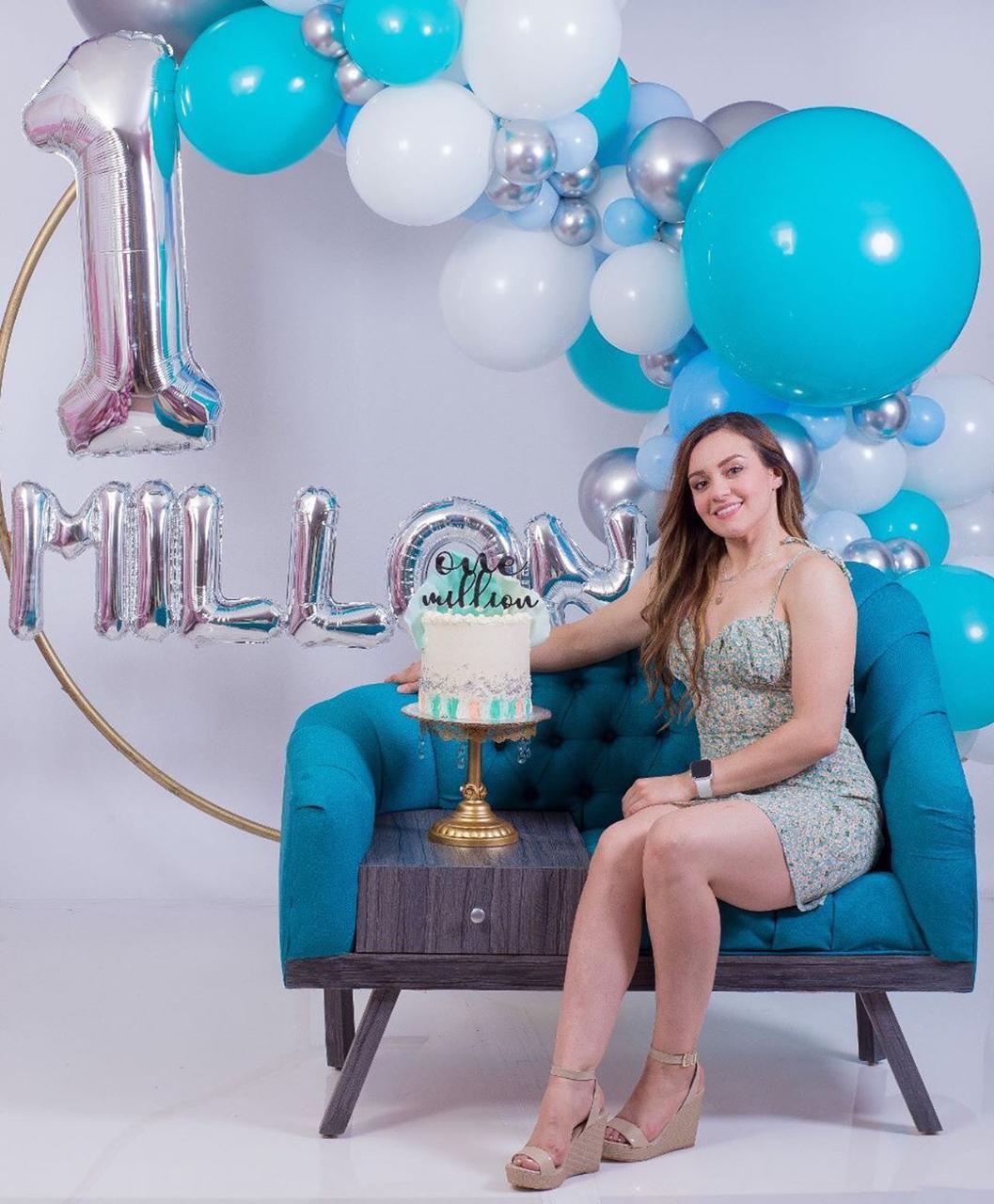 Ana Lago celebra millón de seguidores (Instagram)