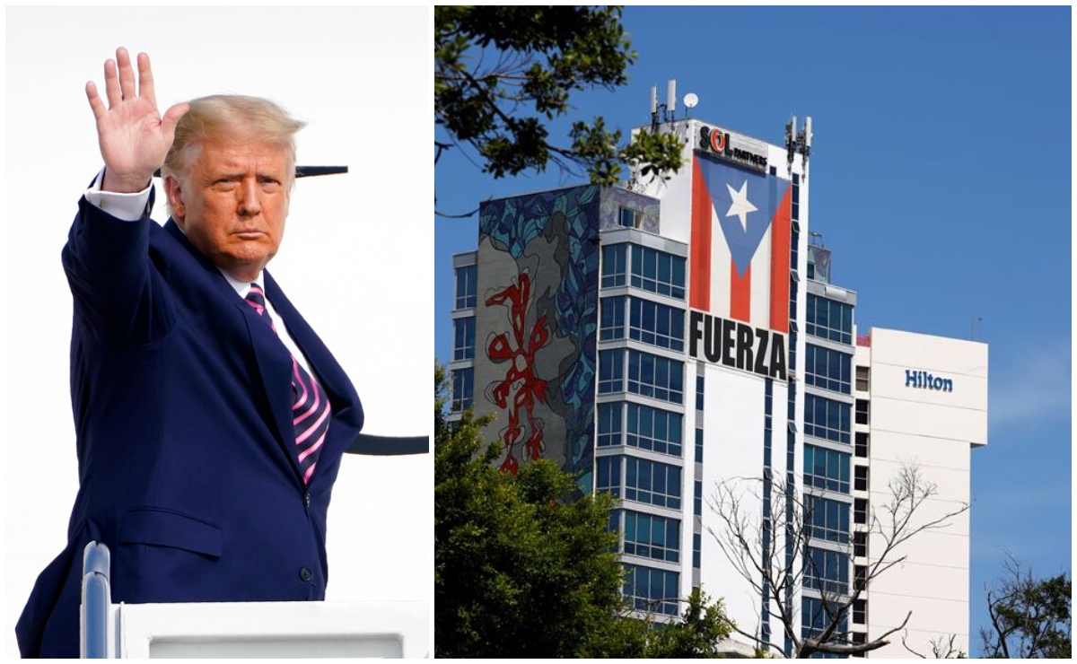 Donald Trump ha sido criticado por su gestión del huracán María en Puerto Rico. (AP / EFE)