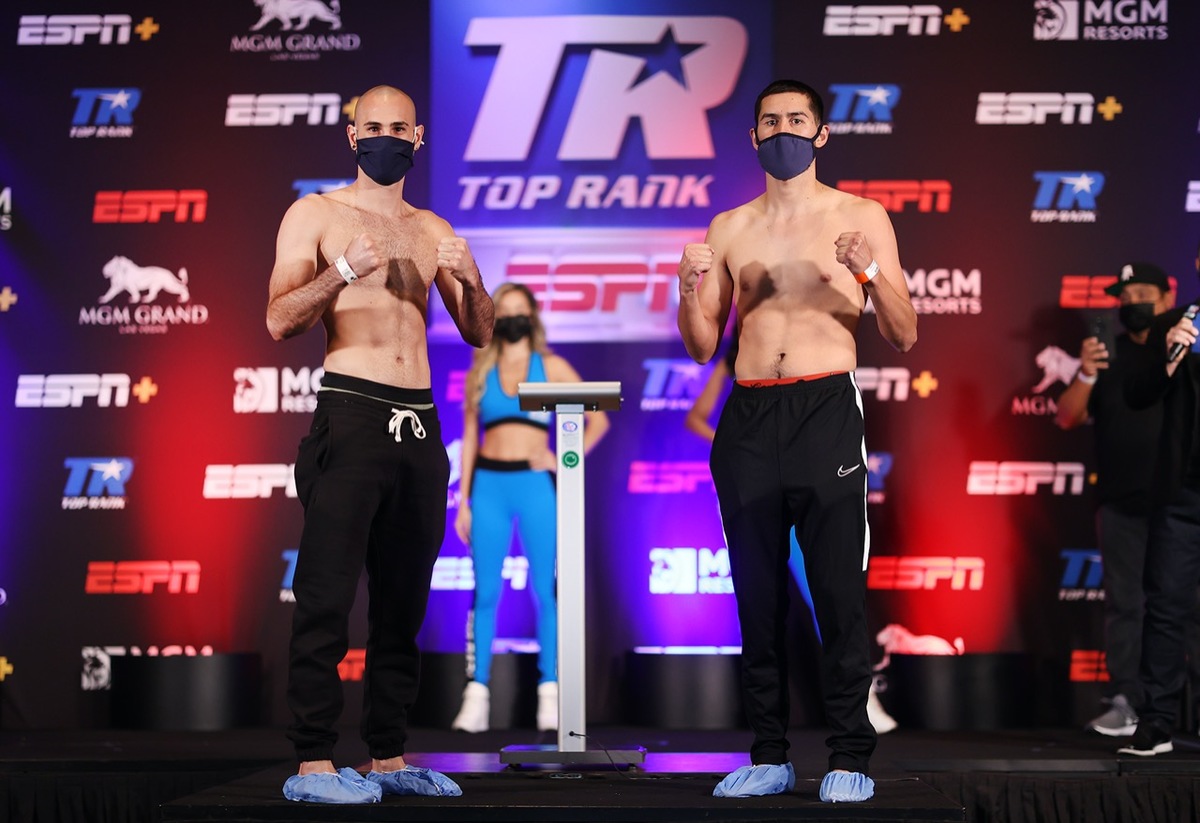 José Pedraza se enfrentará al mexicoamericano para dejar atrás los altibajos en su carrera (Cortesía Top Rank)