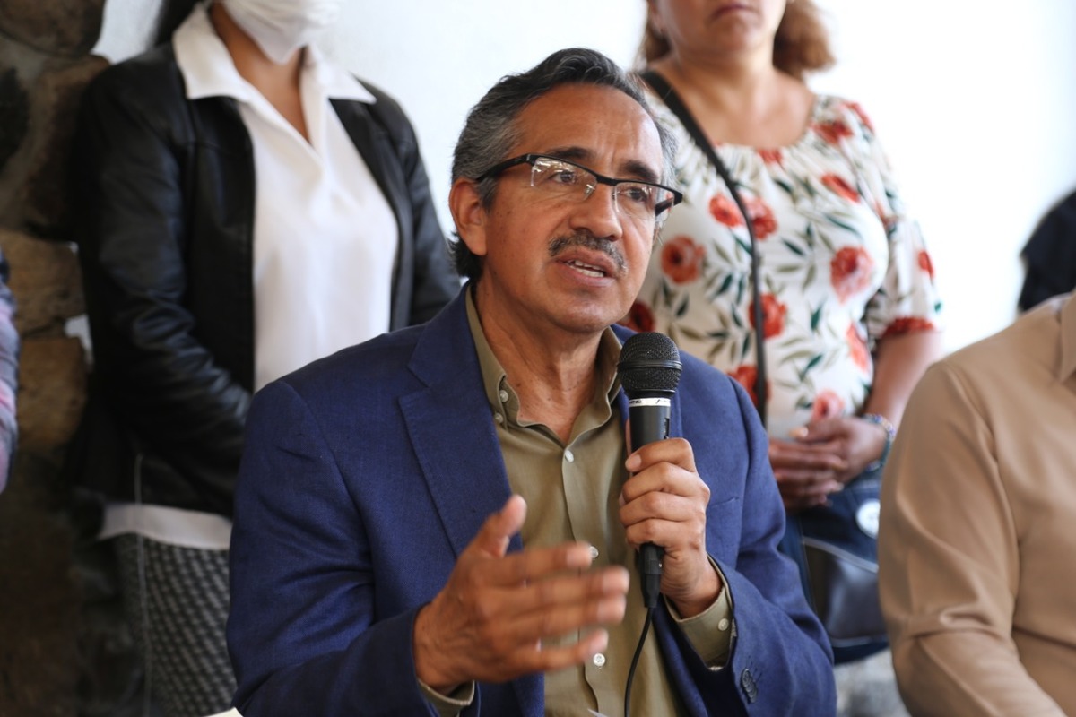 Pablo Vargas, candidato de Morena por Pachuca. (Jorge Sánchez)