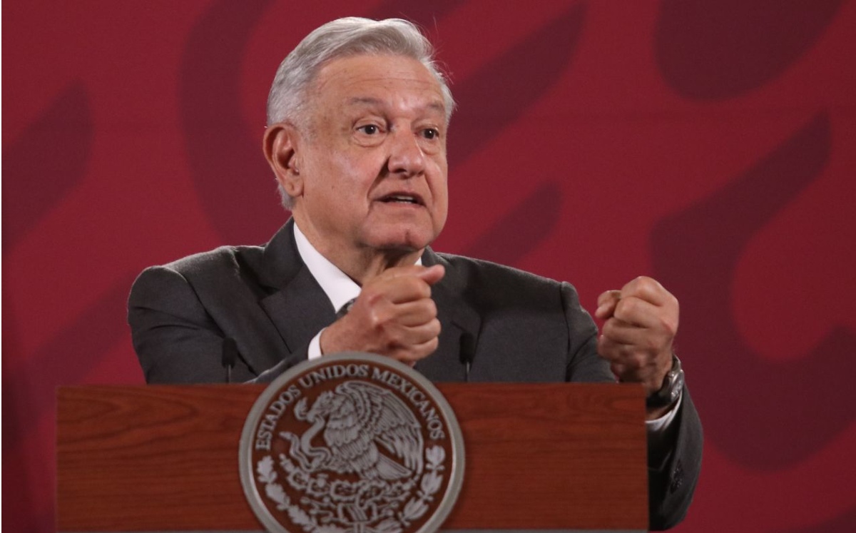 El presidente Andrés Manuel López Obrador en La Mañanera. (Cuartoscuro)