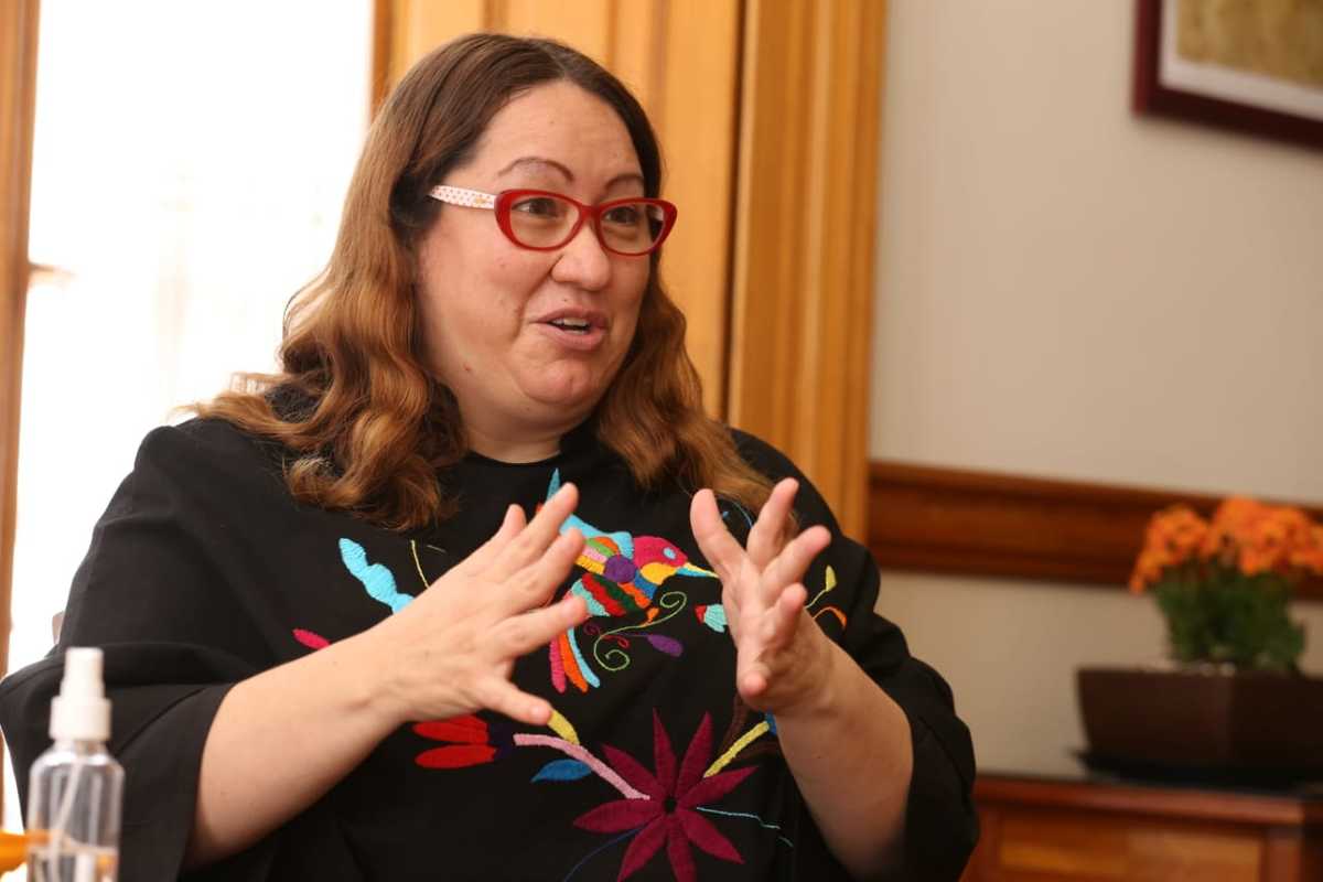 Tania Meza Escorza, concejala municipal de Pachuca. (Jorge Sánchez)