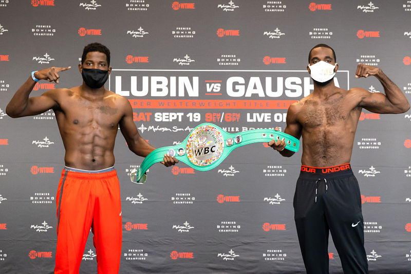 Terrell Gausha y Erickson Lubin van por título plata del Consejo Mundial de Boxeo en eliminatoria mundial (Cortesía: Showtime)