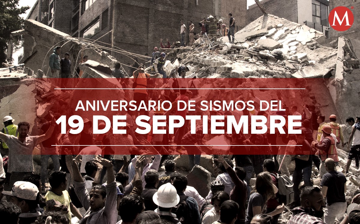 Aniversario de los sismos del 19 de septiembre en México. | MILENIO