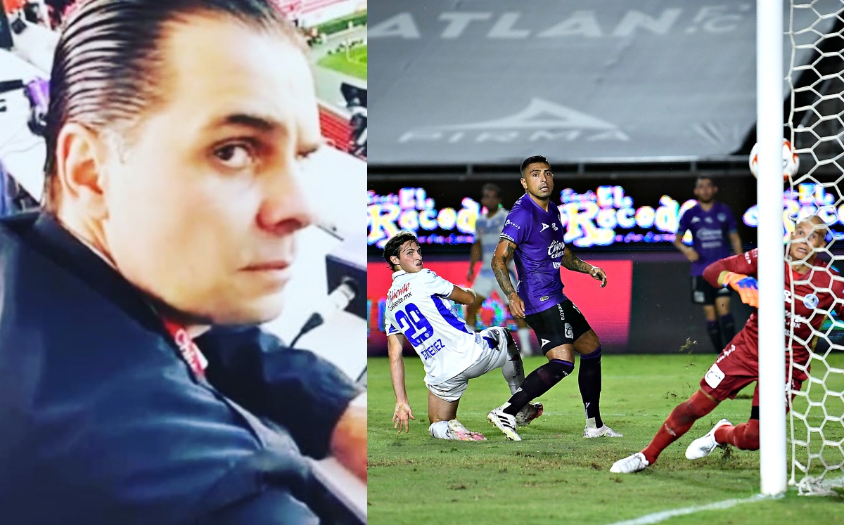 Christian Martinoli canta tarde el gol de Santiago Giménez (Instagram @cmartinolimx / Imago7)